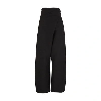 Cortana Arce Pants In Linen And Viscose In Black