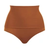 Eres Gredin High-rise Bikini Briefs In Caramelo