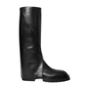 Ann Demeulemeester Jay Leather Knee-high Boots In Black