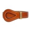 Isabel Marant Brindi Leather Belt In Natural