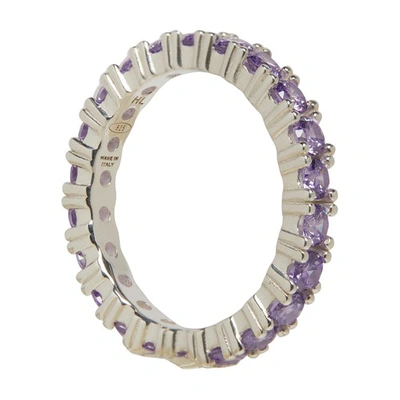 Hatton Labs Eternity Ring In Silver_lilac