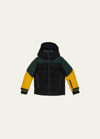 MONCLER BOY'S NEW MONTMIRAL COLOR BLOCK JACKET