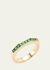 JOLLY BIJOU 14K GOLD OTTO TSAVORITE RING