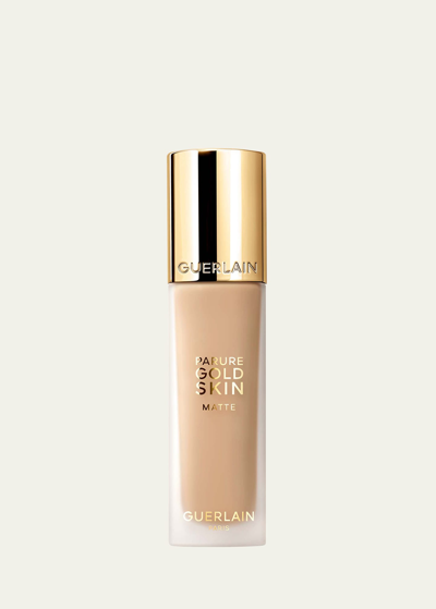 Guerlain Parure Gold Skin Matte Fluid Foundation 1.2 oz In 3.5n Neutral