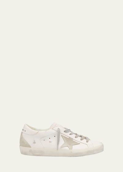 Golden Goose Superstar Low-top Sneakers In White Ice