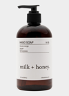 Milk + Honey Hand Soap No. 35 12 Oz.