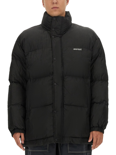 Marant Padded High-neck Jacket In Black