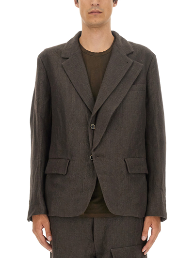 Uma Wang Brown Jerrion Blazer