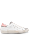 Philippe Model Prsx Low Sneakers In Grigio