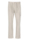 Herno Resort Trousers In Avorio