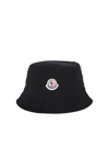 MONCLER LOGO-PATCH BUCKET HAT