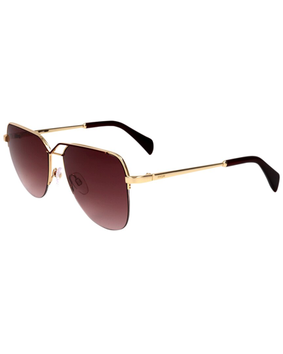 Maje Women's Mj7001 54mm Sunglasses In Gold