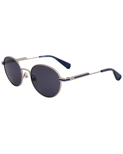 Sergio Tacchini Men's St7006 51mm Sunglasses In Silver