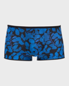 HOM MEN'S QUENTIN PRINTED TRUNKS