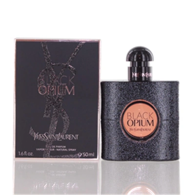 Yves Saint Laurent Black Opium Bloes16 Women Eau De Perfume Spray, 1.6 Oz. In Black