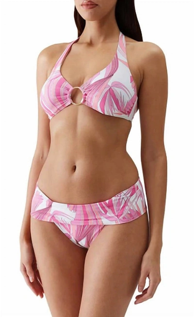 Melissa Odabash Brussels Printed Bikini Bottoms In Pink