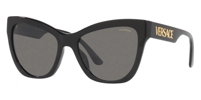 Versace Women's 56 Mm Sunglasses In Black