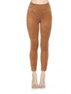 Alexia Admor Freyja Suede Legging In Brown