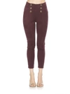 Alexia Admor Feyja Faux Suede Leggings In White