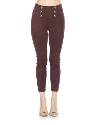 ALEXIA ADMOR FREYJA SUEDE LEGGING