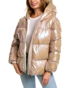 Moncler Women's Frasne Nylon Down Jacket In Pink