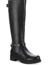 Style & Co Keppur Womens Faux Leather Knee-high Riding Boots In Multi