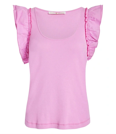Marie Oliver Anna Top In Azalea In Pink