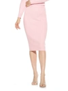 Alexia Admor Zion Cable Knit Midi Skirt In Pink