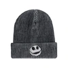 Concept One D100 Nbc Glow In The Dark Jack Striped Beanie In Grey