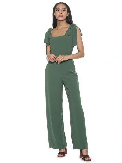 Alexia Admor Stella Jumpsuit In Green