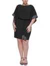 JESSICA HOWARD WOMENS EMBELLISHED MINI COCKTAIL AND PARTY DRESS