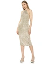 Alexia Admor Letitia Dress In Silver