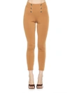 Alexia Admor Freyja Classic High Waist Ponte Leggings In Brown