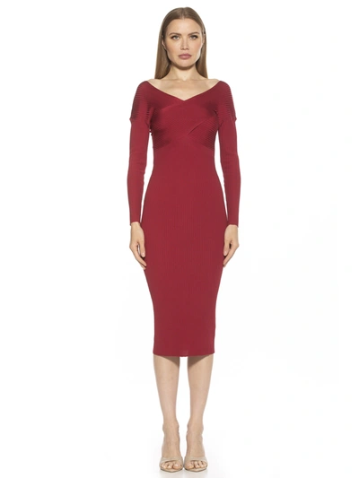 Alexia Admor Christy Dress In Red
