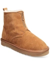 STYLE & CO TERRII WOMENS SUEDE FAUX FUR LINED WINTER & SNOW BOOTS