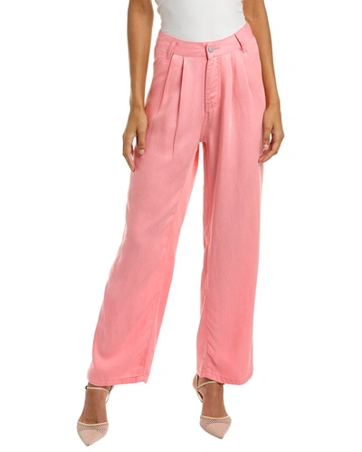 Hl Affair Pleated Pant In Pink