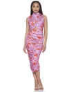 Alexia Admor Khloe Midi Sheath Dress In Pink