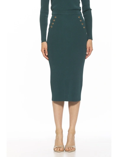 Alexia Admor Ocean Skirt In Gold