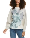 Ted Baker Darted Sweatshirt In Green