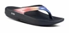 Oofos Oolala Luxe Sandal In Blue
