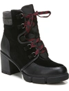 NATURALIZER MYLA WOMENS LEATHER COLD WEATHER COMBAT & LACE-UP BOOTS