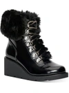 Inc Hannia Womens Padded Insole Lace Up Booties In Multi