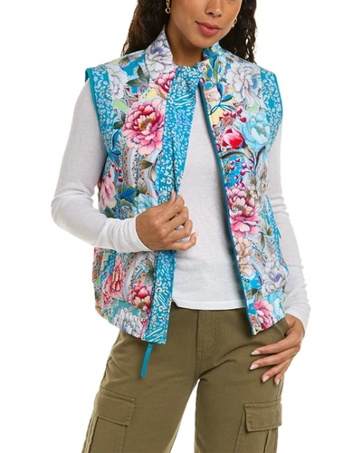 JOHNNY WAS PRISMA QUILTED VEST