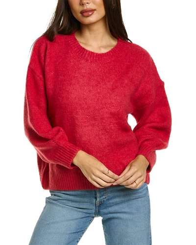 Anna Kay Wool-blend Sweater In Red