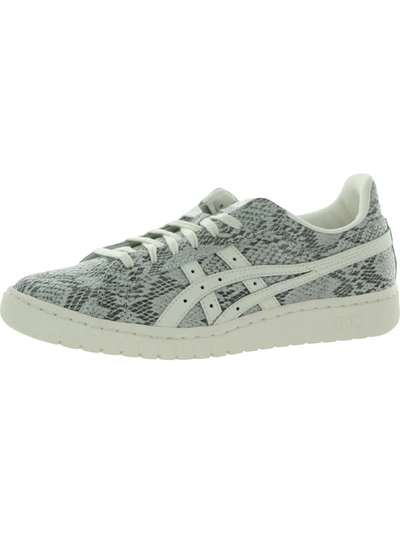 Asics Gel-ptg Mens Leather Lace Up Casual And Fashion Sneakers In Grey