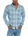 Onia Flannel Convertible Shirt In Multi