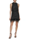 ELIZA J WOMENS SEQUINED MINI COCKTAIL AND PARTY DRESS