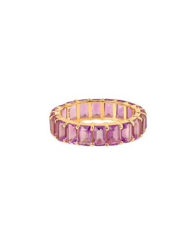Tiramisu 14k Purple Amethyst Ring