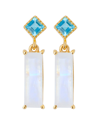 TIRAMISU TIRAMISU 14K 3.40 CT. TW. GEMSTONE EARRINGS