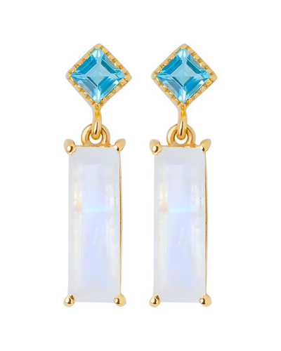 Tiramisu 14k 3.40 Ct. Tw. Gemstone Earrings